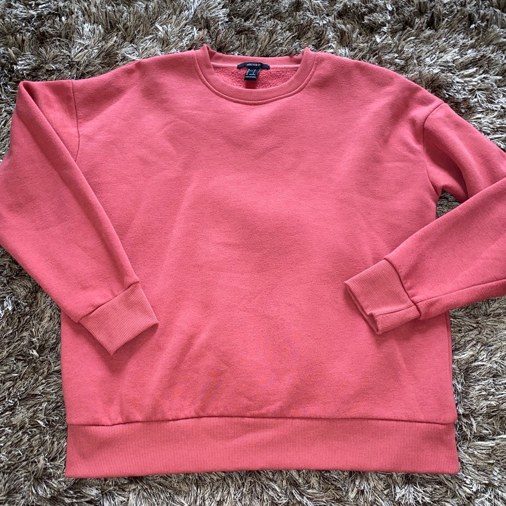 Red crewneck